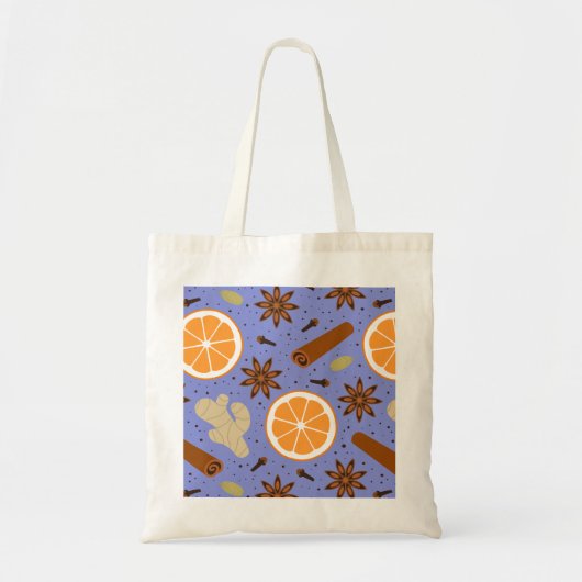 Tote Bag épices de Noël (Devant)