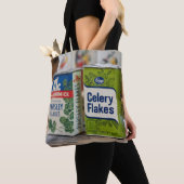 Tote Bag Épices vintages - Persil Flakes Duo (De près)