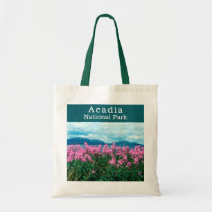 Tote Bag Épilobe en fleurs sur l'île Baker, Parc national d