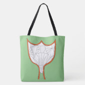 Tote Bag Épinard (Dos)