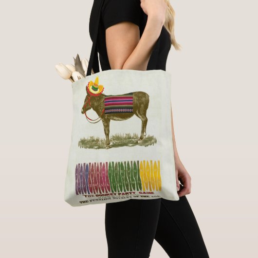 Tote Bag Éplucher la queue sur l'âne (De près)