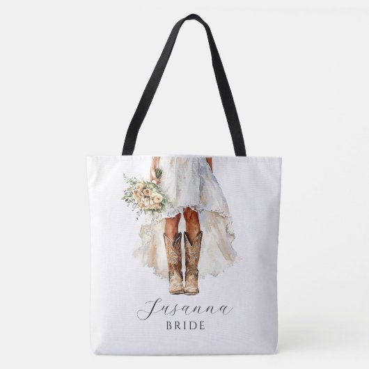 Tote Bag Épouse de fille de Mariage de fille personnalisée (Devant)