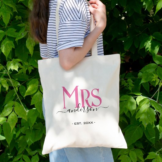 Tote Bag Épouse Madame Mariée Robe de Mariée Enterrement de
