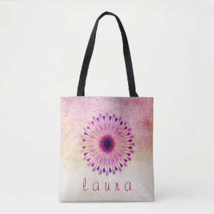Tote Bag Épouse Mariage Lotus Flower