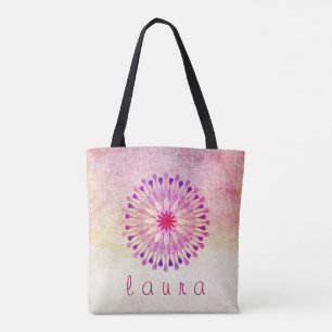 Tote Bag Épouse Mariage Lotus Flower