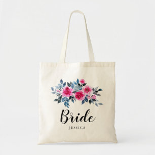 Tote Bag Épouse Mariage Rose