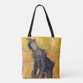 Tote Bag Épouvantail du Magicien d'Oz, Contes de fées vinta (Dos)