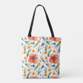 Tote Bag Equarelle d'été mère de la mariée collage chic (Dos)