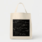 Tote Bag équations mathématiques et formules, calcul, algèb (Devant)