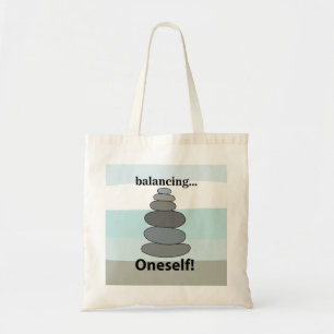 Tote Bag Équilibrage de pierre