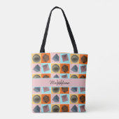 Tote Bag Équilibre géométrique - (Dos)