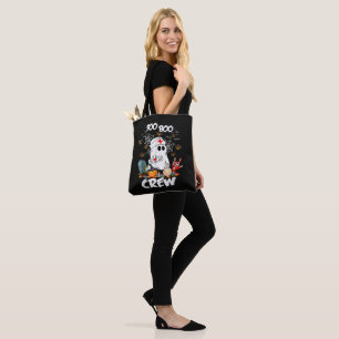 Tote Bag Équipage Boo Boo Infirmière Fantôme Halloween Épou