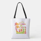 Tote Bag Équipage Cousin 2022 Tie Dye (Dos)