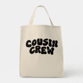 Tote Bag Équipage Cousin | Retro Matching Cousin Famille Ré (Dos)