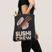 Tote Bag Équipage de sushi (De près)