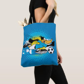Tote Bag Équipe Argentine de football Graphique de DAFFY DU (De près)