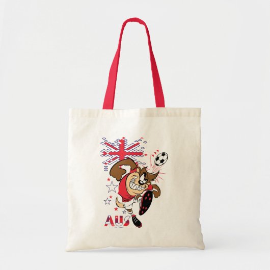 Tote Bag Équipe Australie Football Graphique TAZ™ (Devant)