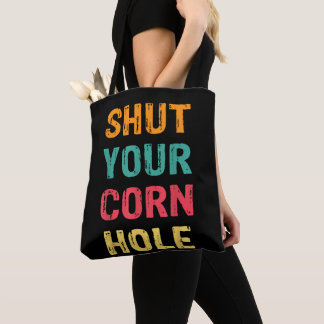 Tote Bag Équipe championne de Cornhole Fermez votre cornhol