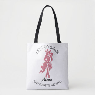Tote Bag Équipe Cowgirl Enterrement de Vie de Jeune Fille
