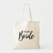 Tote Bag Équipe cycliste Bride Black (Devant)
