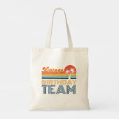 TOTE BAG ÉQUIPE D'ANNIVERSAIRE (Dos)