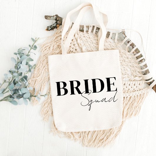 Tote Bag Équipe de bachelorette de l'équipe de mariée