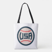 Tote Bag Équipe de baseball USA (Dos)
