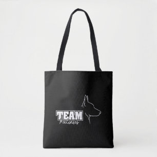 Tote Bag Équipe de Belgique Berger chien de Malinois