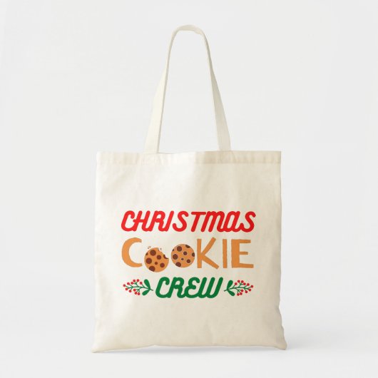 Tote Bag Équipe de biscuits de Noël (Devant)