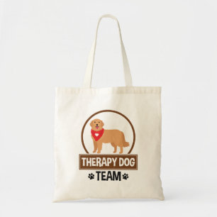 Tote Bag Équipe de chien thérapeutique