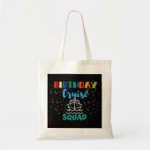 Tote Bag Équipe de croisière d'anniversaire (Devant)