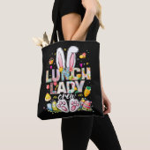 Tote Bag Équipe de dame du déjeuner Lapin Drôle (De près)