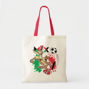 Tote Bag Équipe de football du Mexique Graphique WILE E. CO