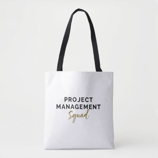Tote Bag Équipe de gestion de projet  (Devant)