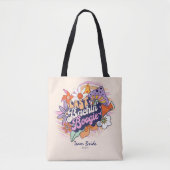 Tote Bag Équipe de mariée des années 70 Groovy ID929 (Devant)