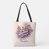 Tote Bag Équipe de mariée Groovy 70s ID929 (Dos)