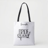 Tote Bag Équipe de mariée personnalisée (Devant)