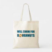 Tote Bag Équipe de natation drôle (Dos)