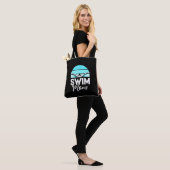 Tote Bag Équipe de natation maman Mor école natation Rencon (Sur le modèle)