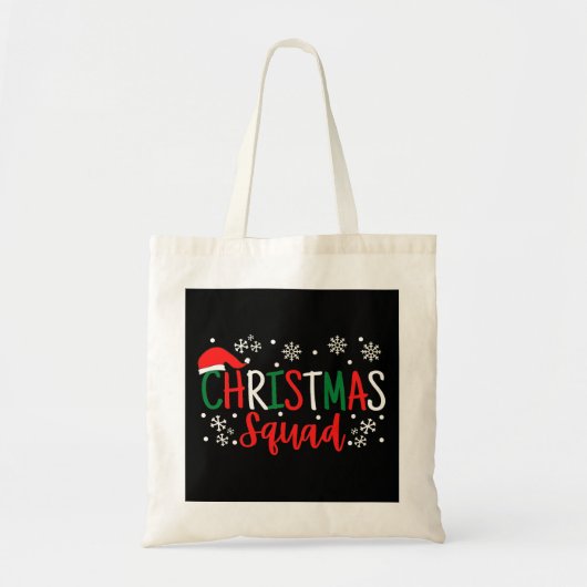 TOTE BAG ÉQUIPE DE NOËL (Devant)