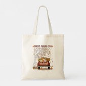 Tote Bag Équipe de prélèvement citrouille (Dos)