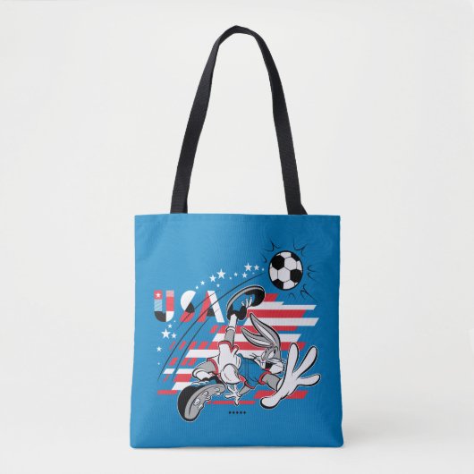 Tote Bag Équipe de soccer USA de BUGS BUNNY™ Graphique (Devant)