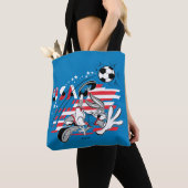Tote Bag Équipe de soccer USA de BUGS BUNNY™ Graphique (De près)