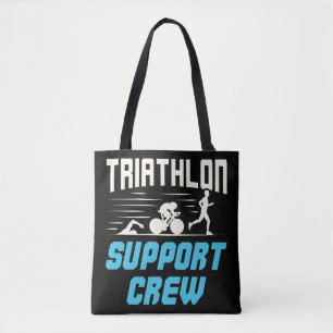 Tote Bag Équipe de soutien au triathlon