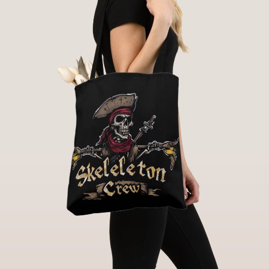 Tote Bag Équipe de squelette (De près)