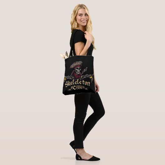 Tote Bag Équipe de squelette (Sur le modèle)