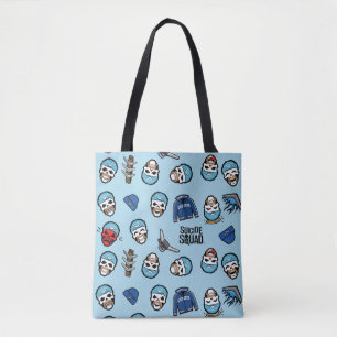 Tote Bag Équipe de suicide Capitaine Boomerang Emoji Moti