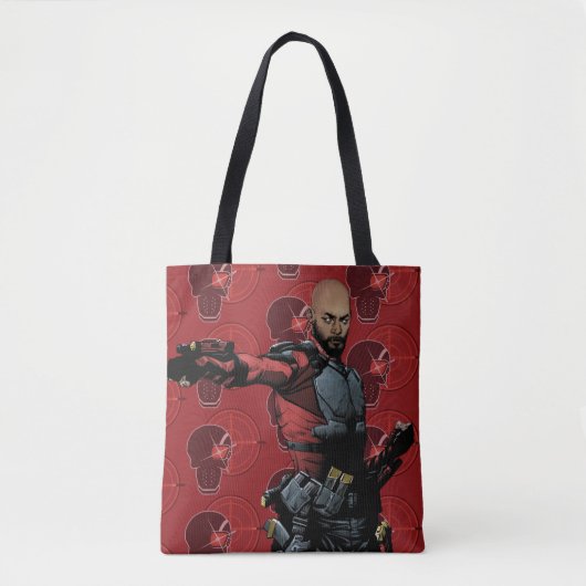 Tote Bag Équipe de suicide | Deadshot Comic Book Art (Devant)