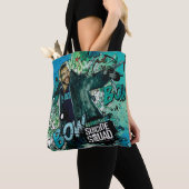 Tote Bag Équipe de suicide | Graffiti de caractères Boomera (De près)