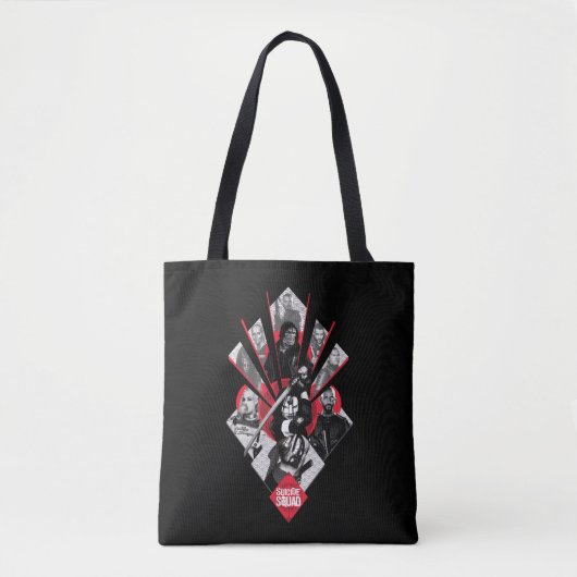 Tote Bag Équipe de suicide | Groupe de travail X Graphisme  (Devant)
